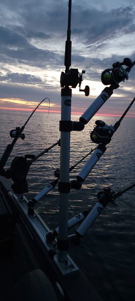 Single Fishing Rod Holders