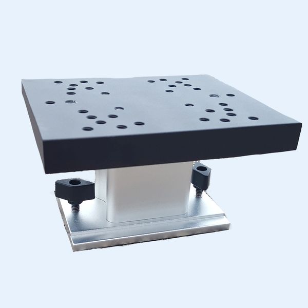 Non-Swivel Universal Pedestal Mount with Track Base