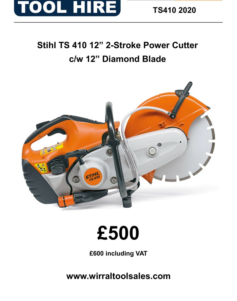 Wirral Tool Hire Machine and Accessory Sales