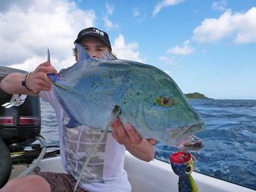 Great day of lagoon fishing with Bora Bora Fishing Charters