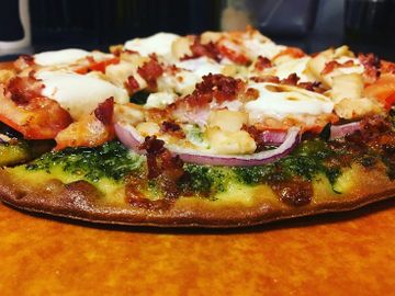 Shrimp Napoletana Pizza