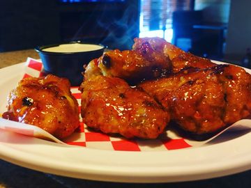 Mango Habanero chicken wings