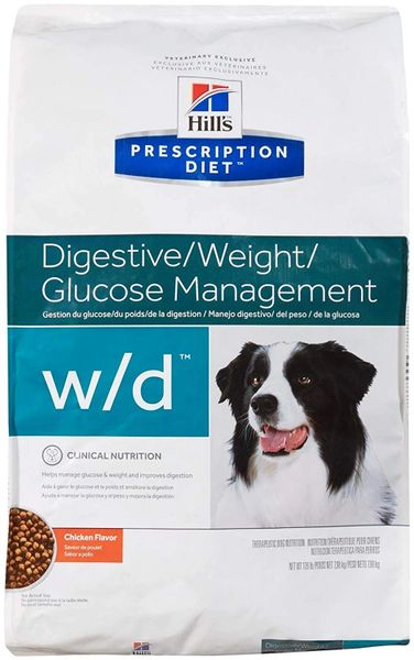 Hill s Prescription Diet w d Low Fat - Diabetic - Gastrointestinal Dry 