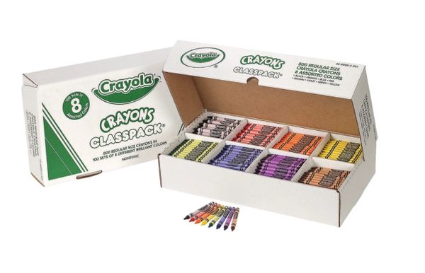 Crayola Jumbo Crayons Classpack