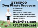 BYBYPOO SERVICES COMMERCIAL RESIDENTIAL ONE TIME OR ALL THE TIME WEEKLY BI WEEKLY MONTHLY