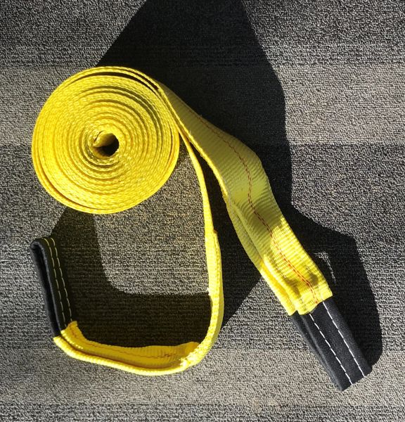 30-FT x 4-IN Webbing Straps with Loops at Both Ends (PAIR)