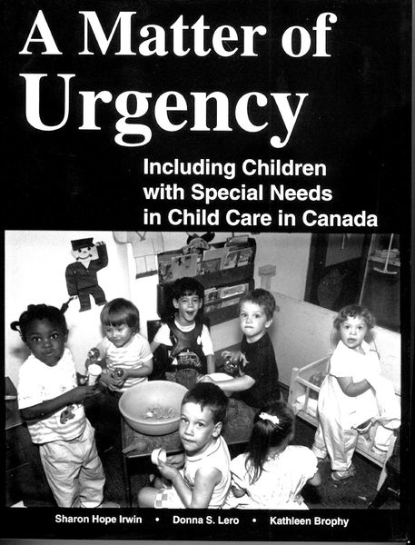 A Matter of Urgency — Including Children with Special Needs in Canada