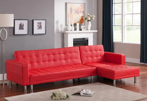 Red Leather Sectional Sofa Discount Furniture Atlanta Sectionals 399
