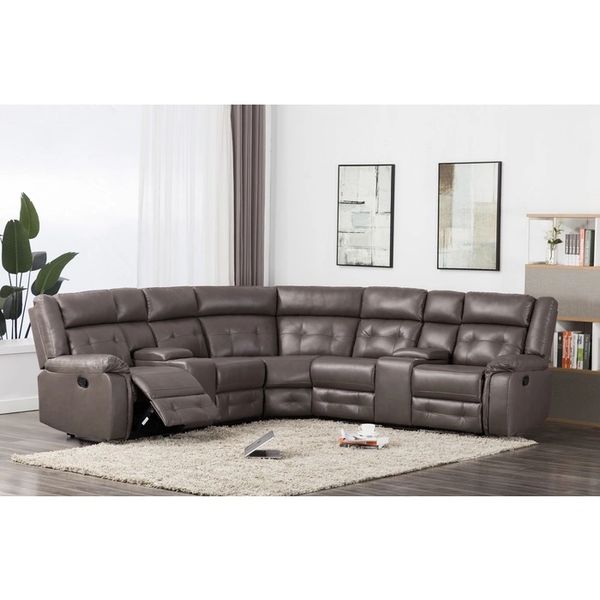 DD GRAY RECLINING SECTIONAL Discount Furniture Atlanta Sectionals 649