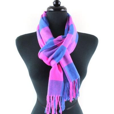 Shop Hailey Luxe Whisper Knit Scarf in Blue