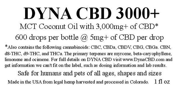 Four bottles of DYNA 3000+ for the price of three