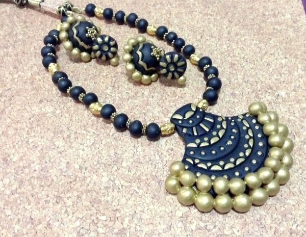 Black and Gold Terracotta Set!!!