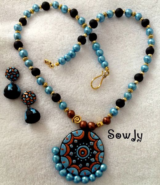 Blue and Black Terracotta Set!!!