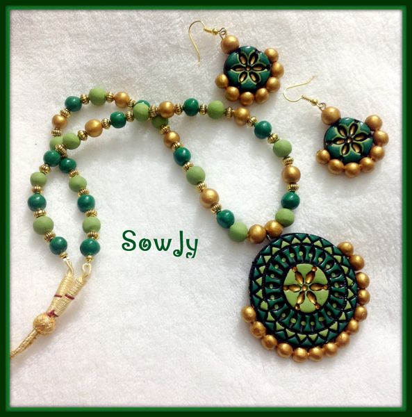 Shades of Green Terracotta Set!!!!