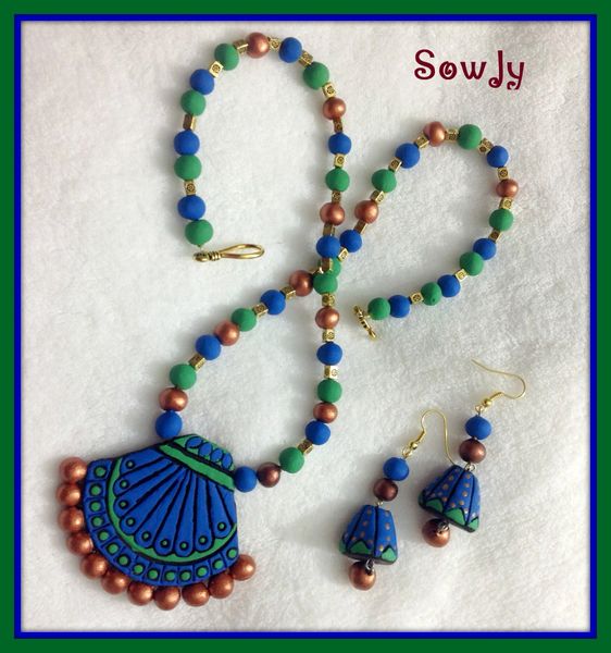 Blue and Green Terracotta Set!!!!