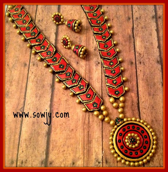 Grand Haaram In Shades of Reddish Orange and Gold!!!!!