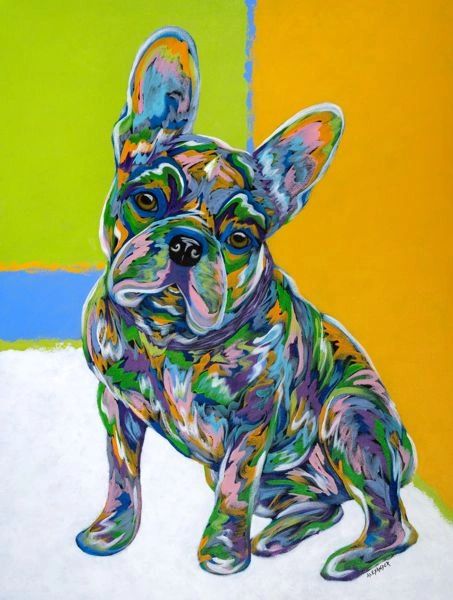 I'm Waiting - Frenchie, French Bulldog