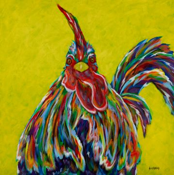 A Wattle Confused - Rooster, Chicken