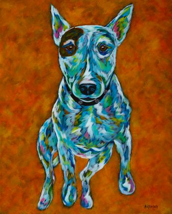 Strike A Pose - Bull Terrier