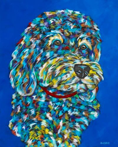 It's All About Me! - Cockapoo METAL PRINT SIZE 11" X 14"