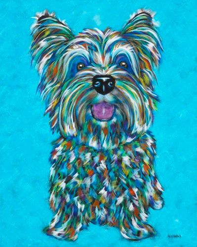 You Make Me Smile - Skye Terrier METAL PRINT SIZE 11" X 14"