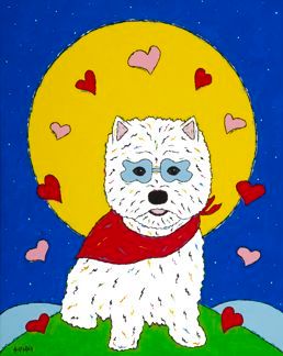 I Love You To The Moon & Back - West Highland Terrier