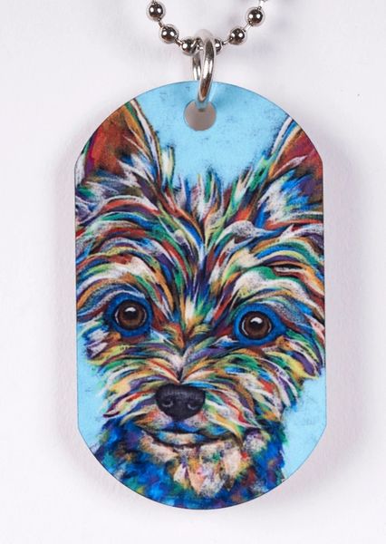 Small But Mighty - Yorkie Necklace