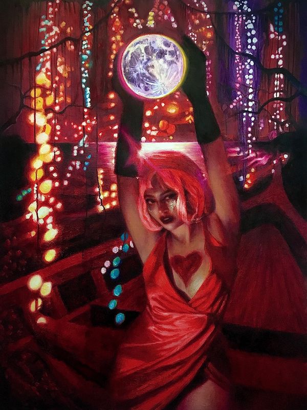 “The Love Boat” 40" X 30” Oil on Linen. 2020 