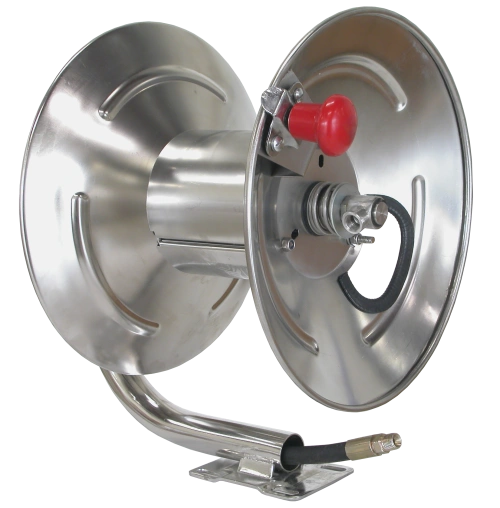 BE High Pressure Power Washer Hose Reel Stainless Steel Manual Cr | BB ...