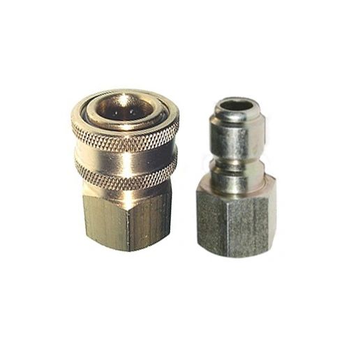 Pressure Washer Stainless Quick Coupler W/Plug 3/8F Quality 6000 psi 8.707-135.0 