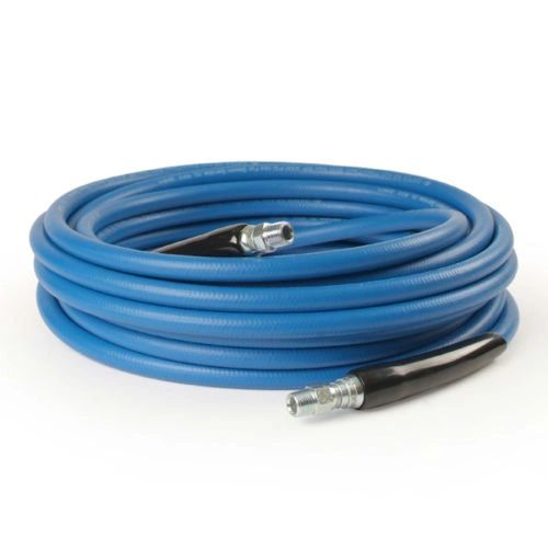 Pressure Washer Hose: 3/8 in Hose Inside Dia., 100 ft Hose Lg, Neoprene,  MNPT x MNPT, Blue