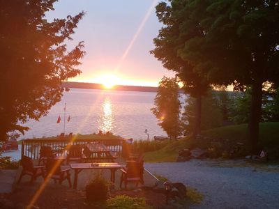 Manitoulin Island, Lake Manitou Waterview at Red Lodge Resort 