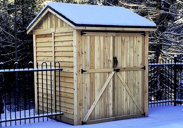 olt maximizer wooden shed 6×6 homegrown harvest