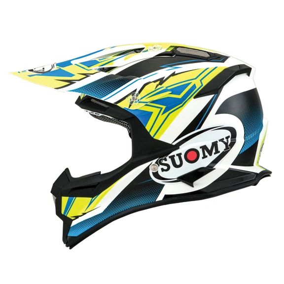 SMY ALPHA HELMET : WAVES M.YEL/WHT