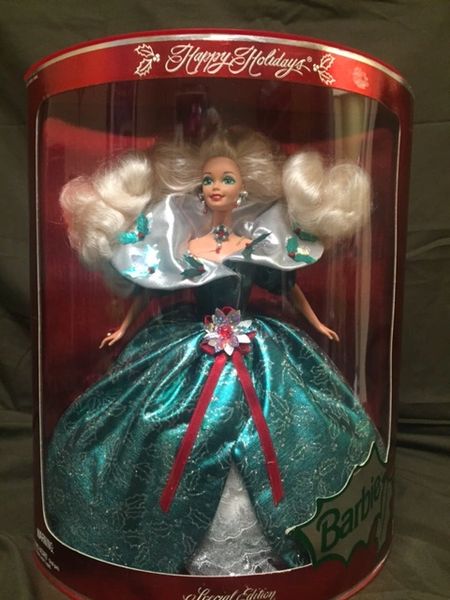 1995 best sale christmas barbie