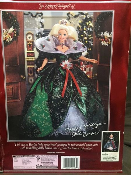 holiday dolls vintage barbie collectible barbie christmas barbi