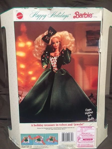 Barbie best sale holiday 1991