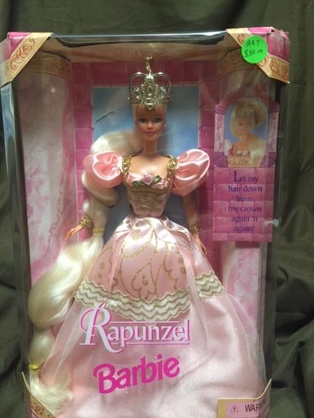 Barbie rapunzel best sale barbie rapunzel