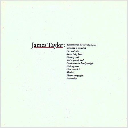 JAMES TAYLOR GREATEST HITS