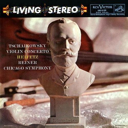 JASCHA & HEIFETZ & FRITZ REINER TSCHAIKOWSKY VIOLIN CONCERTO 180G