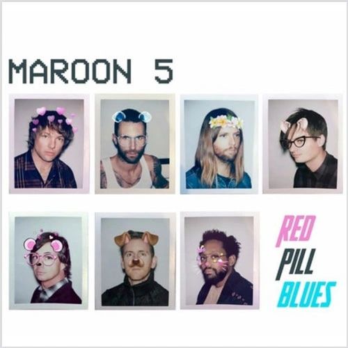 MAROON 5 RED PILL BLUES LP (WHITE VINYL)