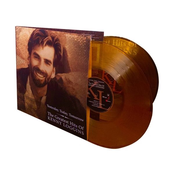 KENNY LOGGINS GREATEST HITS OF KENNY LOGGINS: YESTERDAY, TODAY, TOMORROW 180G 2LP TRANSLUCENT GOLD