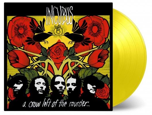 INCUBUS A CROW LEFT OF THE MURDER 180G 2LP TRANSPARENT YELLOW