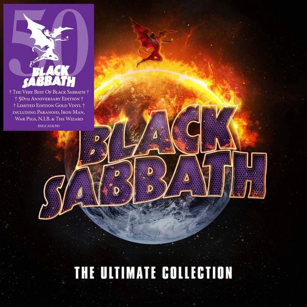 BLACK SABBATH THE ULTIMATE COLLECTION 4LP 180G GOLD VINYL