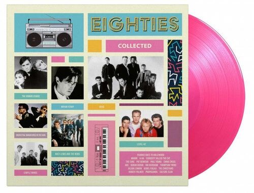 EIGHTIES COLLECTED NUMBERED LIMITED EDITION 180G 2LP TRANSPARENT MAGENTA VINYL