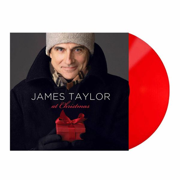 JAMES TAYLOR AT CHRISTMAS LIMITED EDITION RED LP