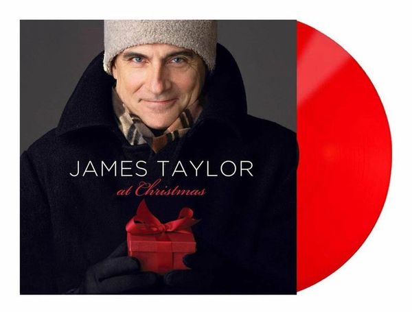 JAMES TAYLOR AT CHRISTMAS LIMITED EDITION RED LP