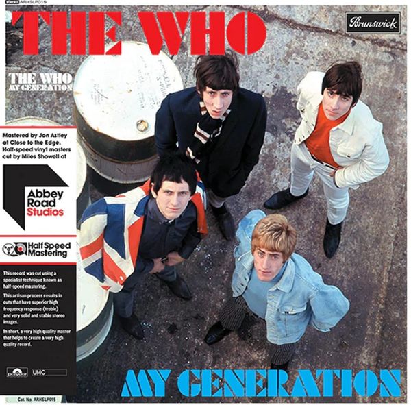 THE WHO MY GENERATION HALF-SPEED MASTERED
