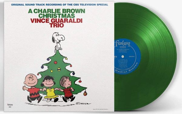 VINCE GUARALDI TRIO A CHARLIE BROWN CHRISTMAS (LIMITED EDITION GREEN LP)