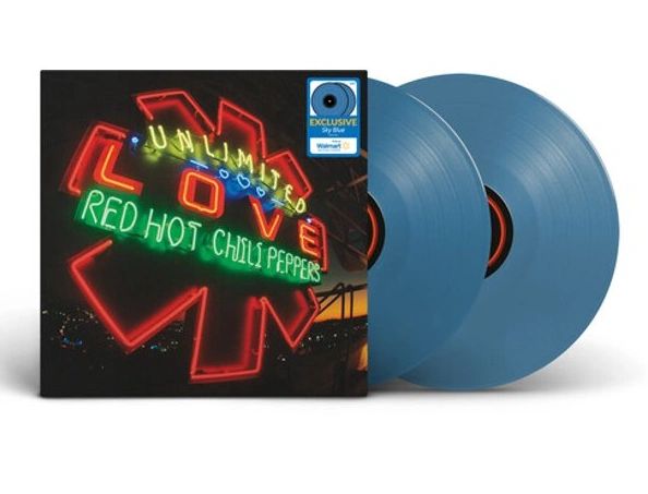 RED HOT CHILI PEPPERS UNLIMITED LOVE SKY BLUE VINYL